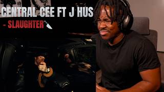 Central Cee Ft J Hus - Slaughter (REACTION)