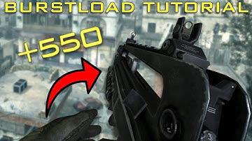 How To Burstload on IW4X / MW2 (Trickshot Tutorial)