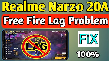 Realme Narzo 20A Free Fire Lag Problem Fix|| Realme narzo 20A Lag Fix