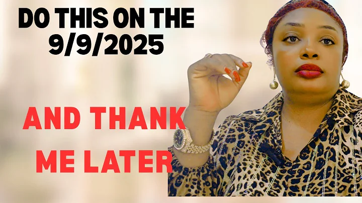 Do this on 9/9/2025) 9th September) and see what happens next (part2) 