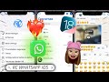 RC WHATSAPP IOS 10.34🥳 ATUALIZADO 2025 COM EMOJIS IOS E VÁRIAS FUNÇÕES.