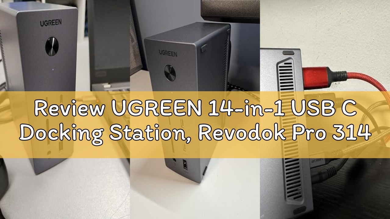 分配器・切替器 UGREEN 14-in-1 USB-C Revodok Pro 314 Review UGREEN 14-in-1 USB C Docking Station, Revodok Pro 314