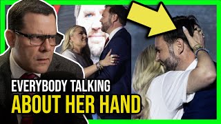 Download lagu Body Language Analysis of Erika Kirk and JD Vance's hug