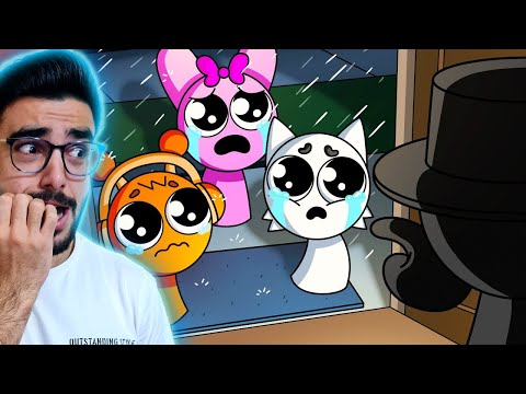 بلاك الشرير قتل عائلته 😭 INCREDIBOX SPRUNKI