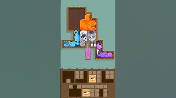 Puzzle Cats - Gameplay Walkthrough (iOS & Android) #shorts #games #funny