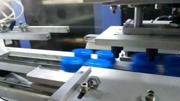Shampoo bottle cap assembly by sigma robot