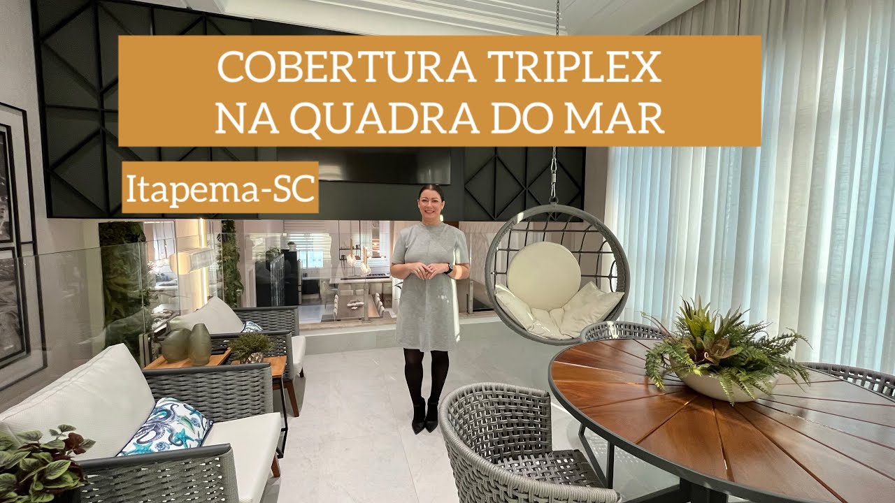 Cobertura triplex à venda em Itapema-SC