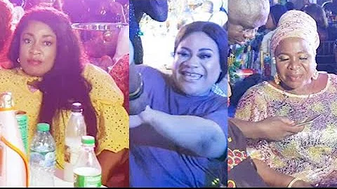 Foluke Daramola, Nkechi Blessing, Madam Saje & Others Enjoying Themselves At Mc Oluomo Birthday
