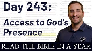 Day 243: Ezekiel 41-43 - Access to God's Presence | Bible in a Year (NIV)