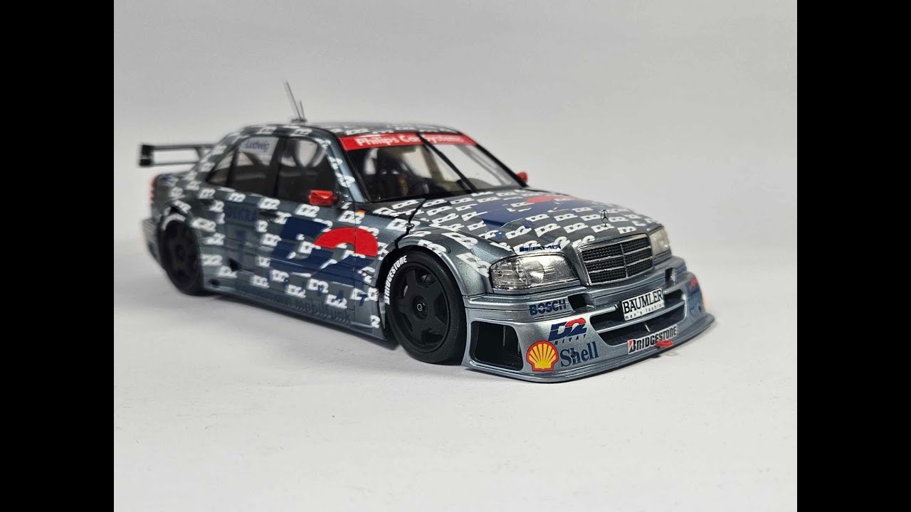 Legendy DTM - Mercedes C Class DTM Tamiya 1:24 - YouTube
