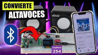 Convierte altavoces normales en Bluetooth con la Raspberry Pi Pico W