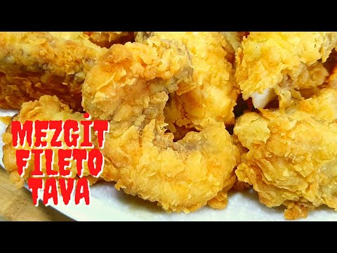 Mezgit Fileto Tava, Çıtır Balık Nasıl Yapılır ? Bildiğiniz balık pişirme yöntemlerini unutun !!!