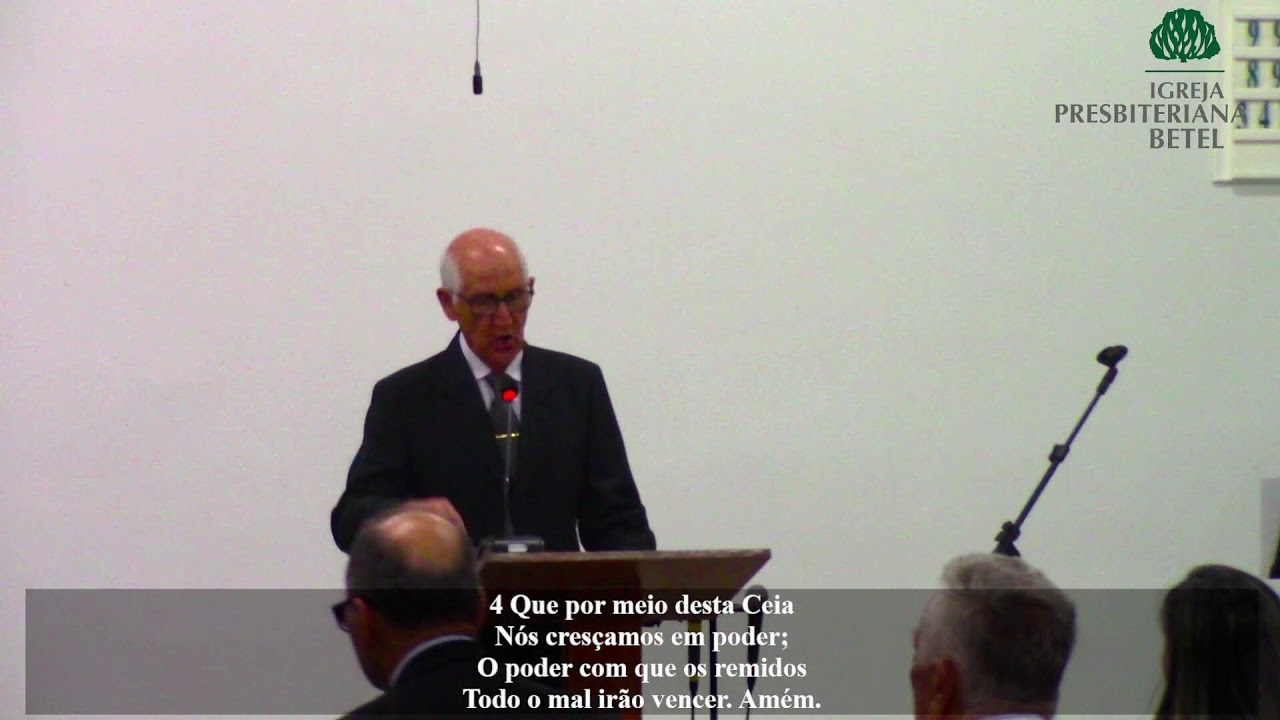 19h00 | CULTO VESPERTINO | 01/03/2026