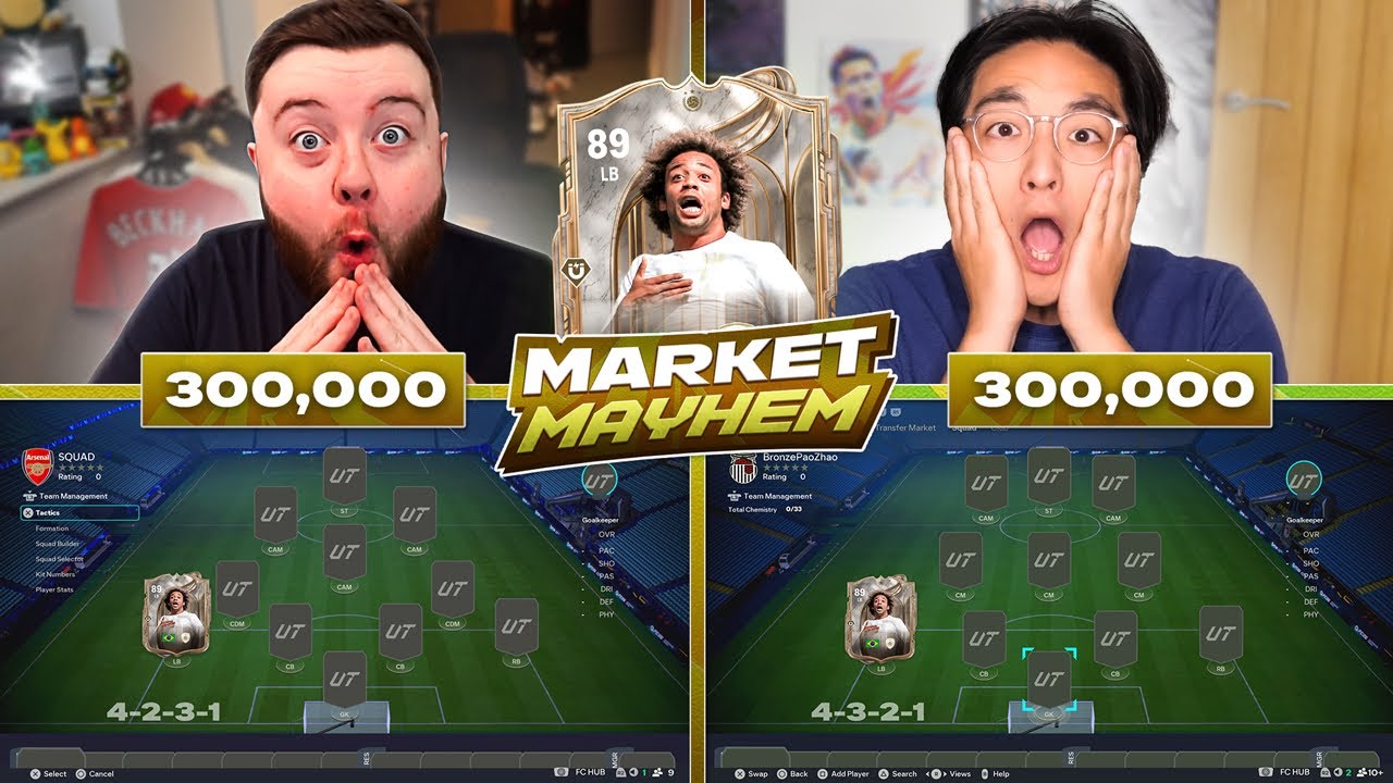 CHAMPIONS ICON MARCELO MARKET MAYHEM!