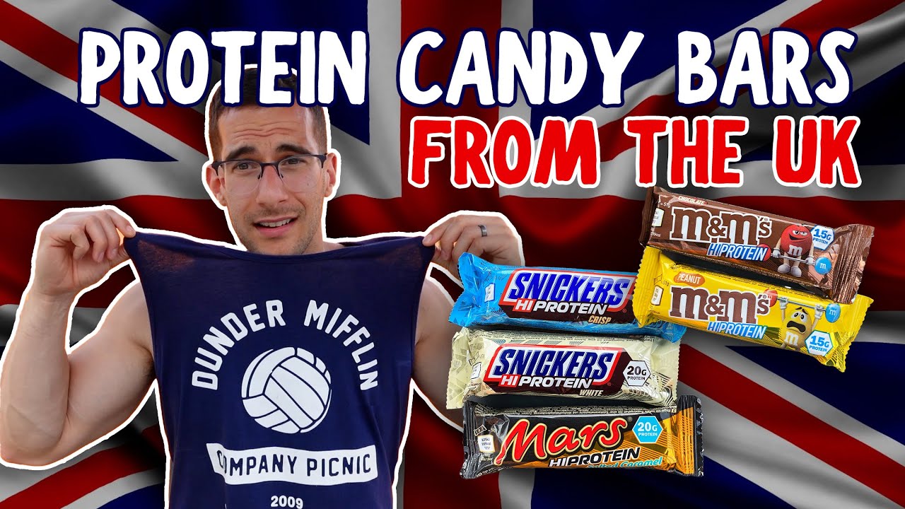 Protein Candy Bars from the UK! (Snickers and M&M Protein Bars) YouTube