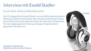 Interview mit Ewald Stadler