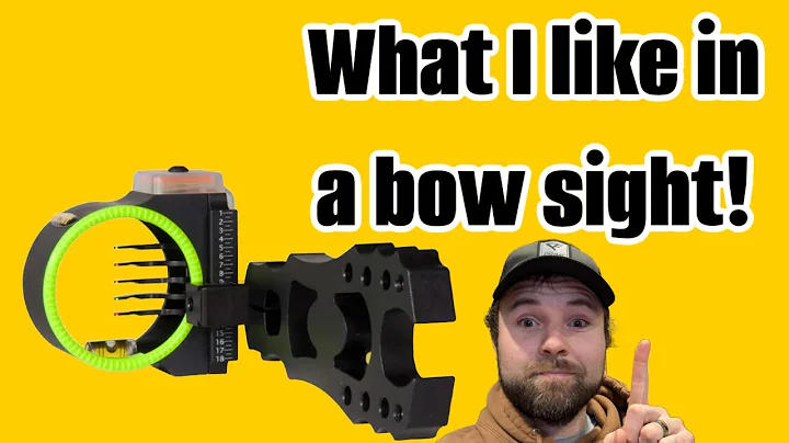 The best bow sight for whitetail hunting!
