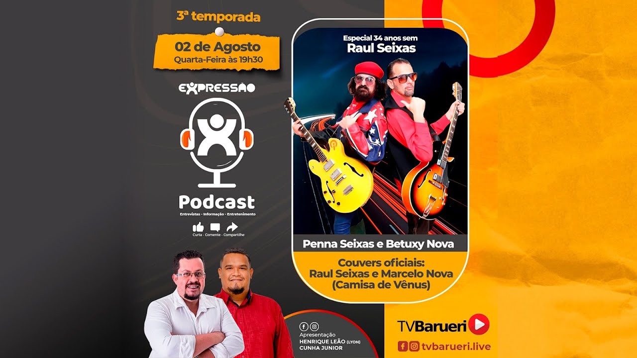 Penna Seixas E Betuxy Nova | Expressão Podcast – 02/08