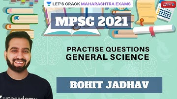 Combine Revision Batch | #GeneralScience | Practice Questions | Rohit Jadhav | #MPSC