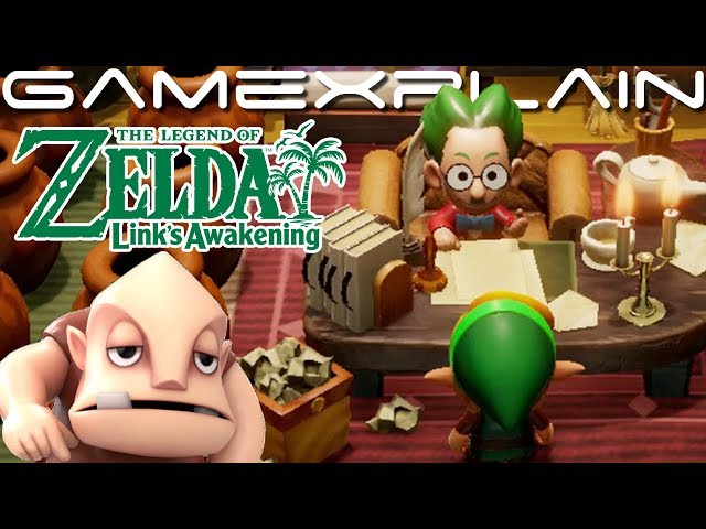 Zelda Link's Awakening new cameo Ocarina of Time footage