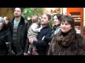 Рождественский флэшмоб в Виннице 2012