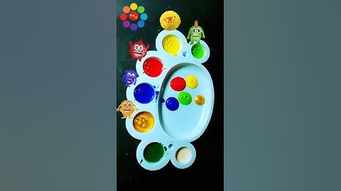 Guess the mixed color of Squid Game 2 （Part 13） #squidgame #squidgame2 #colormixing #satisfying