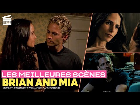 Brian et Mia - Les meilleurs moments | Fast and Furious | Paul Walker, Jordana Brewter & Vin Diesel