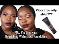 OILY SKIN APPROVED??? | MAC Pro Longwear Nourishing Waterproof Foundation NW 50 |  Le Beat