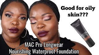OILY SKIN APPROVED??? | MAC Pro Longwear Nourishing Waterproof Foundation NW 50 |  Le Beat screenshot 2