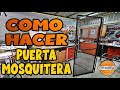 Como Hacer 🚪PUERTA MOSQUITERA ECONÓMICA 💵|| JJ HERRERÍA Y MÁS