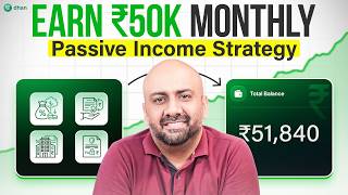 How to Generate ₹50,000 Passive Income Every Month (Step-by-Step)