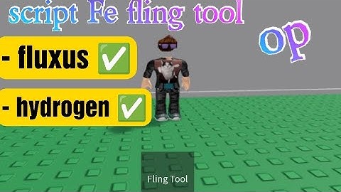 script Fe fling tool go to pin comment to try the script enjoy