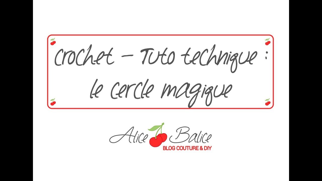 Tutoriel crochet : Trio de cadres – Alice Balice