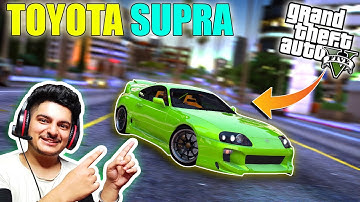How to install TOYOTA SUPRA CAR MOD in GTA 5 | TOYOTA SUPRA CAR MOD in GTA 5