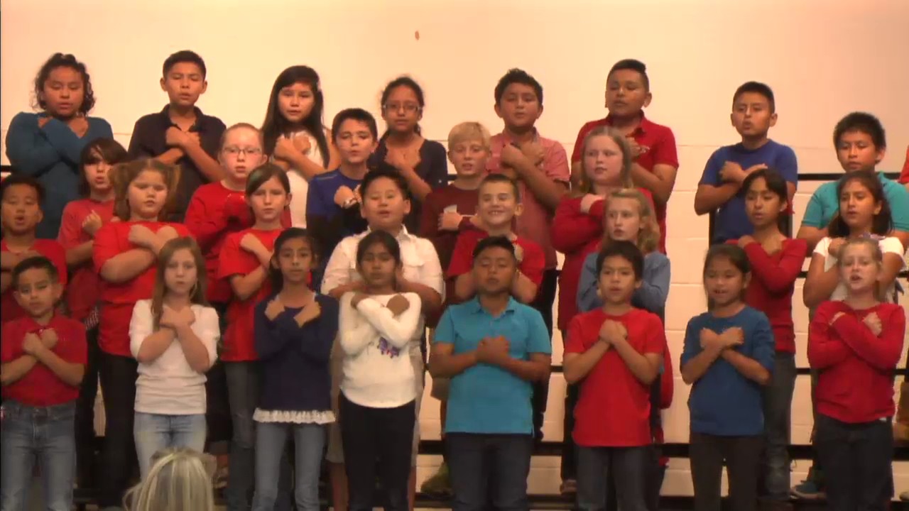 Harp Elementary 4th Grade Choir "Our America" YouTube