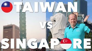 Taiwan vs Singapore: How do they compare?  台灣PK新加坡: 哪一個比較好(有中文字幕)