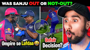 UMPIRING mein LAFDA! 🤬 Sanju Samson Catch Out CONTROVERSY | DC vs RR