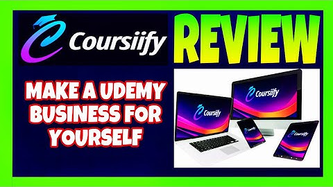 Coursiify Review - DFY Udemy Like Business!