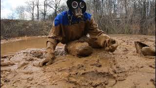 Waders, Wellies And Helly Hansen Nusfjord Bibs In Clay Mud 4