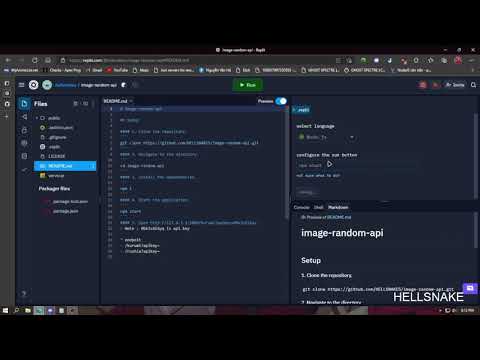 Cách cài đặt và sử dụng image random api