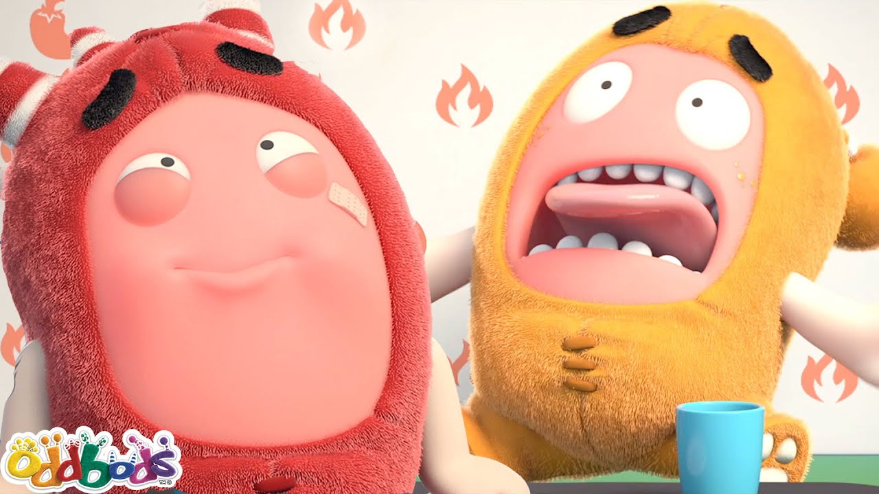 ⁣Oddbods Türkçe | Baharatlı yemek! | Çocuklar Için Çizgi Filmler