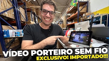 VIDEO PORTEIRO TOTALMENTE SEM FIO! PRODUTO IMPORTADO | CASA DO TELECOM