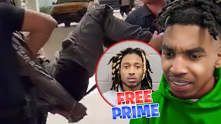 B LOU REACTS TO PRIME ARRESTED..