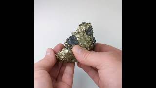 Video: Pyrite, sphaleritis, Huaron, Perù, 403 grammi