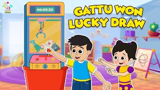 Gattu Won Lucky Draw | Gattu's New Watch | English Moral Story | English Animated | English Cartoon