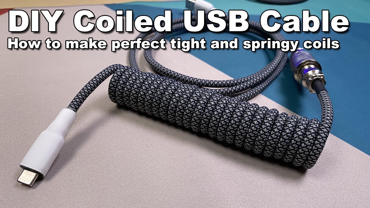 DIY Cable espiral  Belfast 