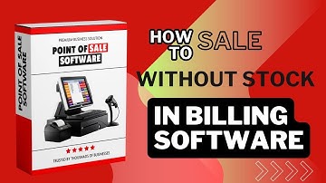 How to Sell Products Without Stock in Keypos Billing Software | Keypos Tips & Tricks