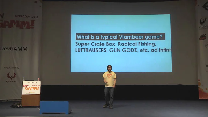 Vlambeer: Sincere Game Design (DevGAMM Moscow 2014)