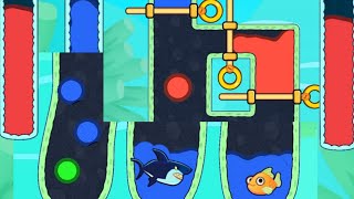 Save the fish / Pull the pin updated level save fish game pull the pin android game / Mobile game