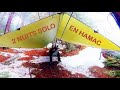 Bivouac 2 nuits solo en hamac // Rafales de vent intenses!